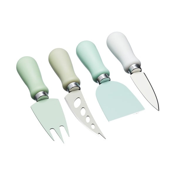 Sada 4 servírovacích nožov na syry Kitchen Craft Colourworks