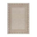 Ručne tkaný vlnený koberec v prírodnej farbe 160x230 cm Lois Scallop – Flair Rugs