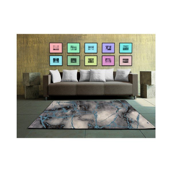 Koberec vhodný aj do exteriéru Universal Dreams Grey, 140 × 200 cm-image-1