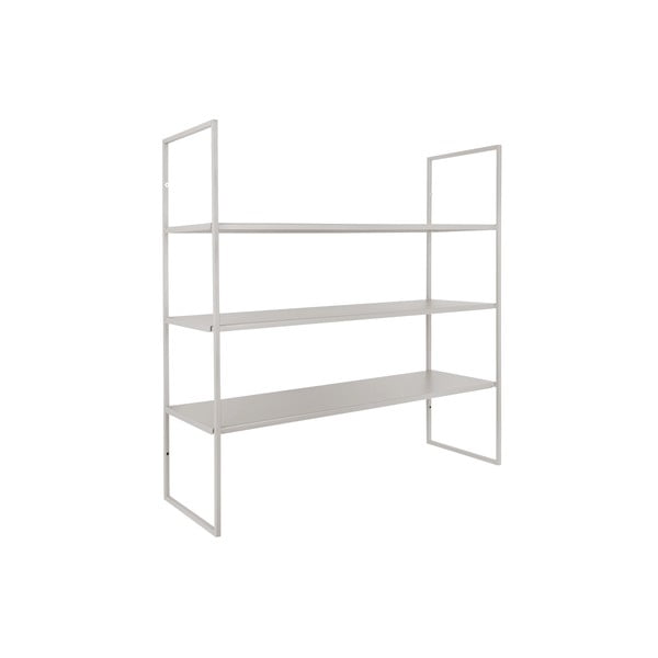 Sivý kovový nástenný regál PT LIVING Level, 60 x 60 cm-image-3