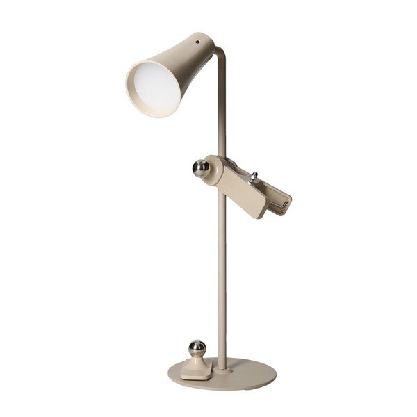 Béžová LED stolová lampa (výška  47,5 cm) 4in1 – Brandani