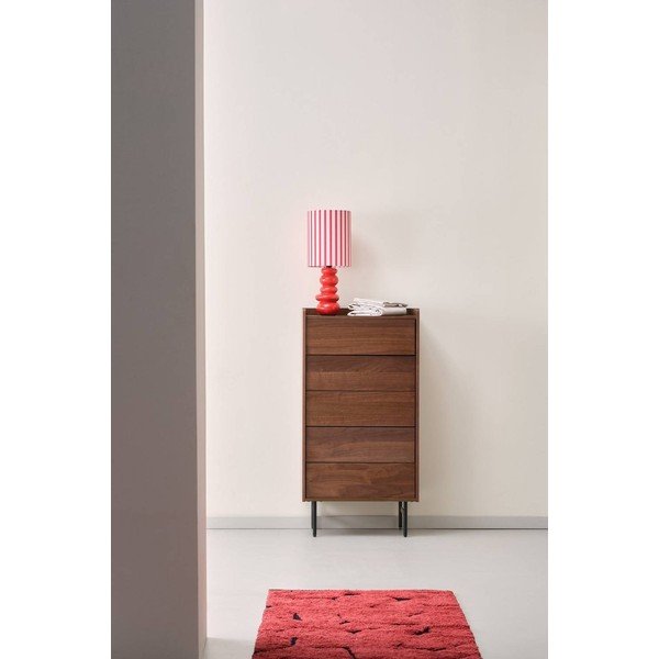 Komoda v dekore orecha v tmavo prírodnej farbe 60x118,5x45 cm Örgryte – Jotex-image-1