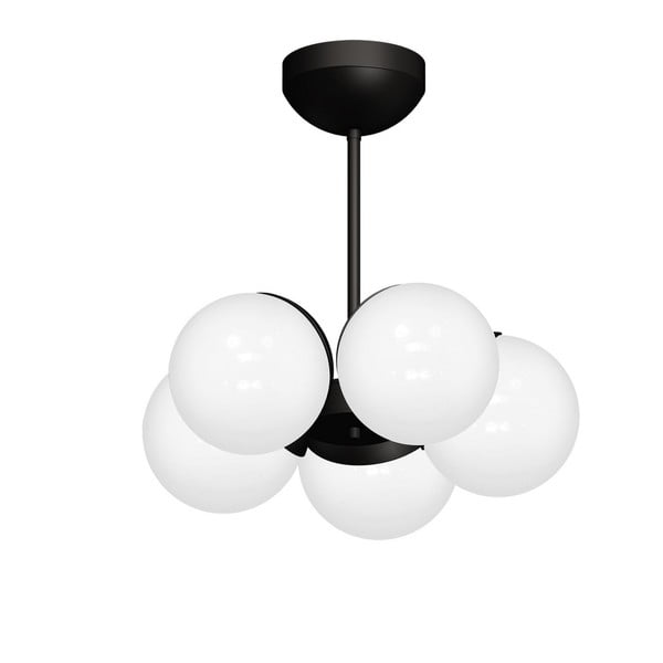 Čierny luster Sphere Cinco