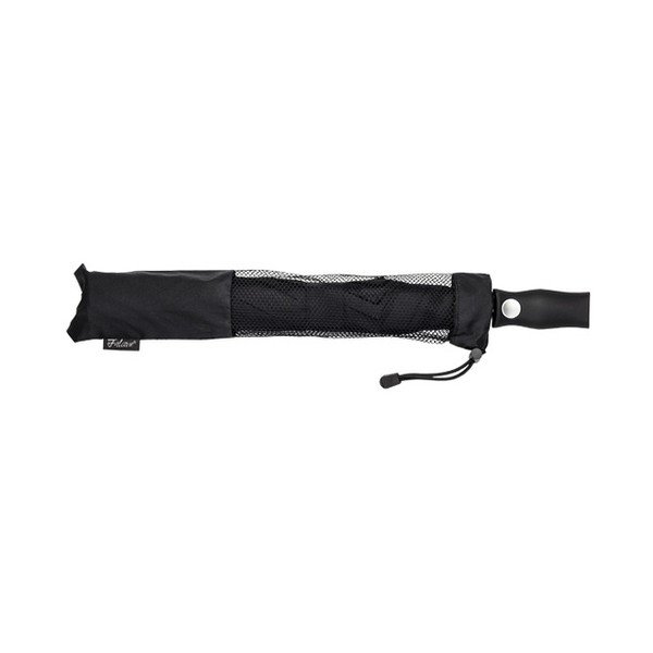 Čierny skladací dáždnik Ambiance Minimalistic, ⌀ 123 cm-image-1