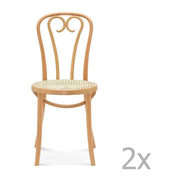 Sada 2 drevených stoličiek Fameg Jesper