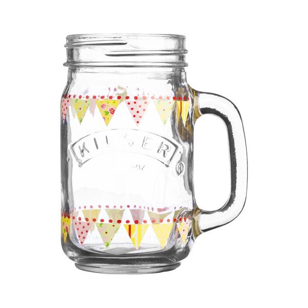 Fľaša s uškom Kilner Flags, 0,4l-image-1
