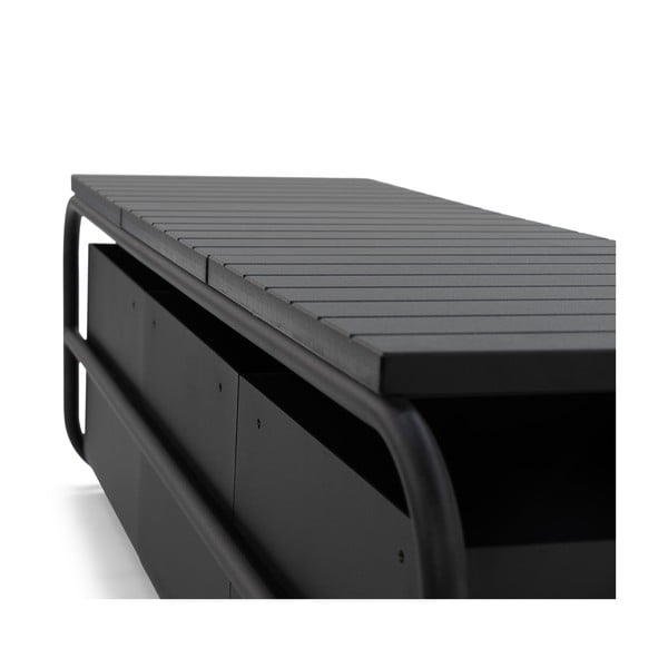 Čierny kovový stojan na topánky Astoria – Spinder Design-image-1