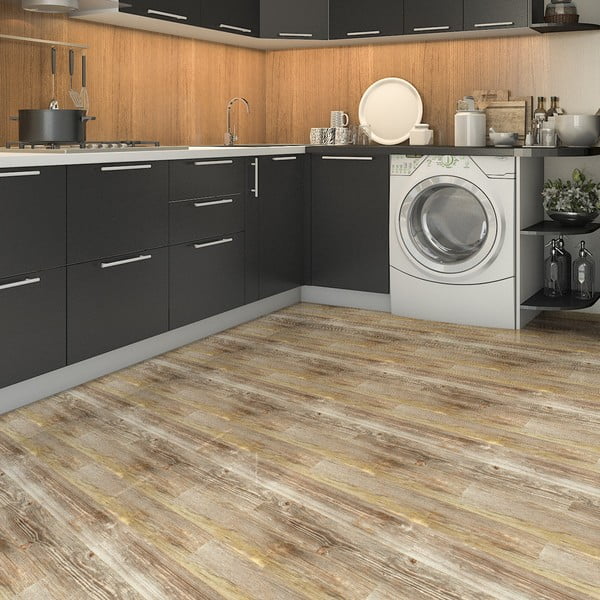 Samolepka na podlahu 90x60 cm Wooden Floor - Ambiance-image-2