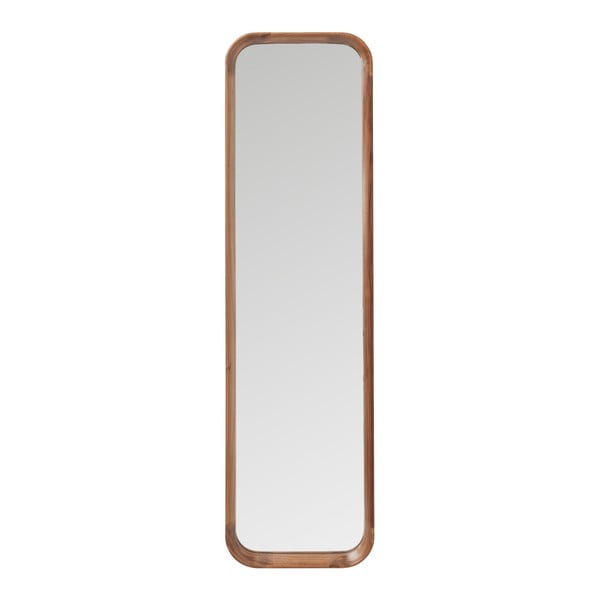 Hnedé nástenné zrkadlo Kare Design Denver, 123 × 33 cm