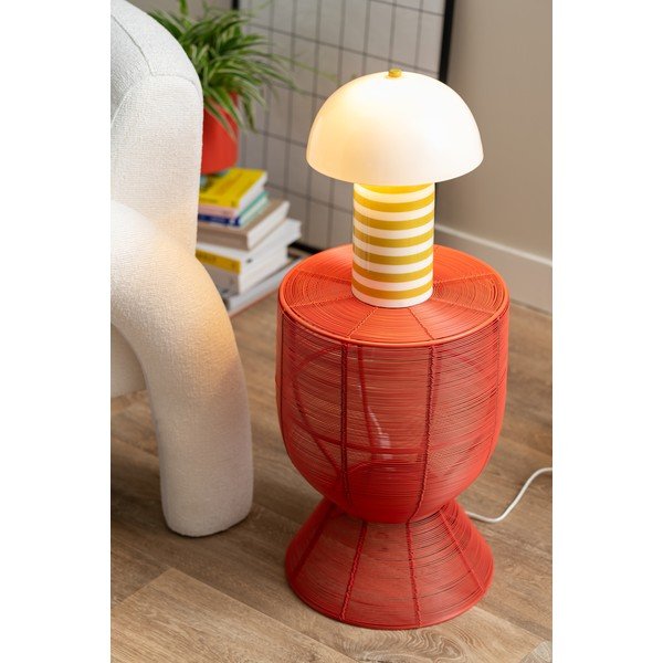 Kovový okrúhly odkladací stolík ø 30,5 cm Cuerda Tambor – Leitmotiv-image-1