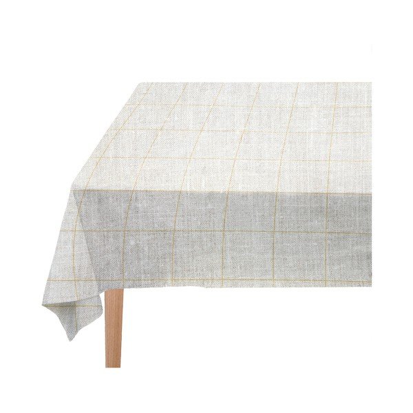 Obrus Really Nice Things Beige Lines, 140 x 140 cm