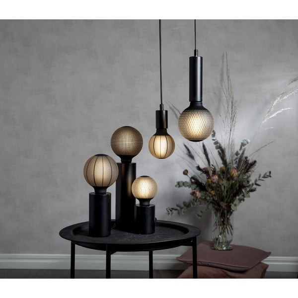 Čierna lampová noha 25 cm Tub – Star Trading-image-3