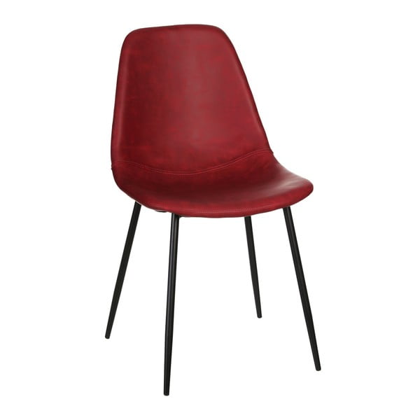 Červená stolička Ixia Industrial Abital