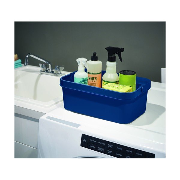 Modrý úložný košík iDesign Eco Tote-image-2