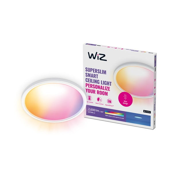 LED smart stropné svietidlo 22 W SuperSlim – WiZ