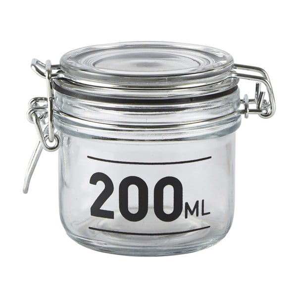 Sklenená dóza s viečkom KJ Collection Jar, 200 ml