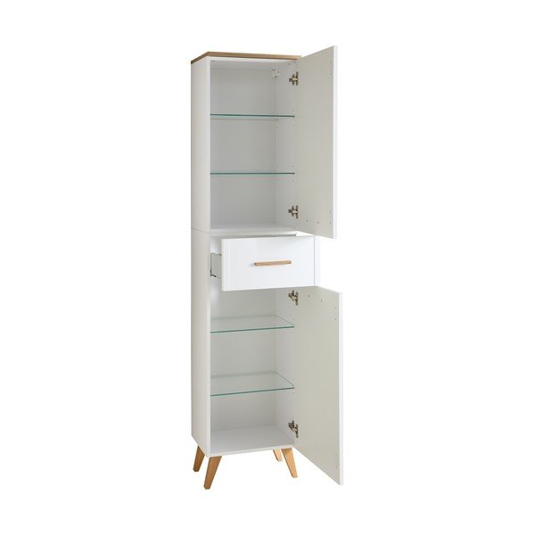 Biela kúpeľňová skrinka 184x45 cm Quickset 383 – Pelipal-image-3
