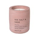 Vonná  sójová sviečka doba horenia 24 h Fraga: Sea Salt and Sage – Blomus