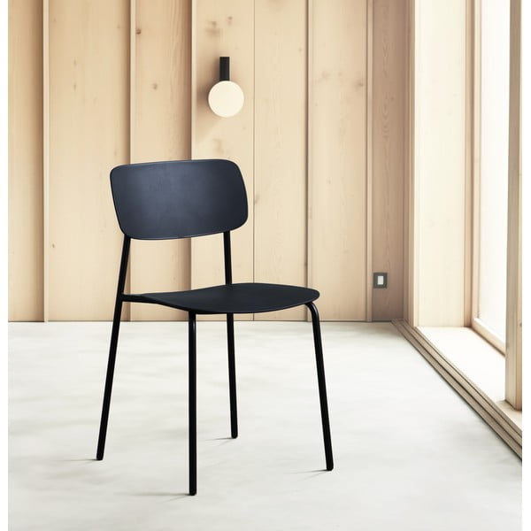 Čierne jedálenské stoličky v súprave 2 ks Kirkland – Unique Furniture-image-1