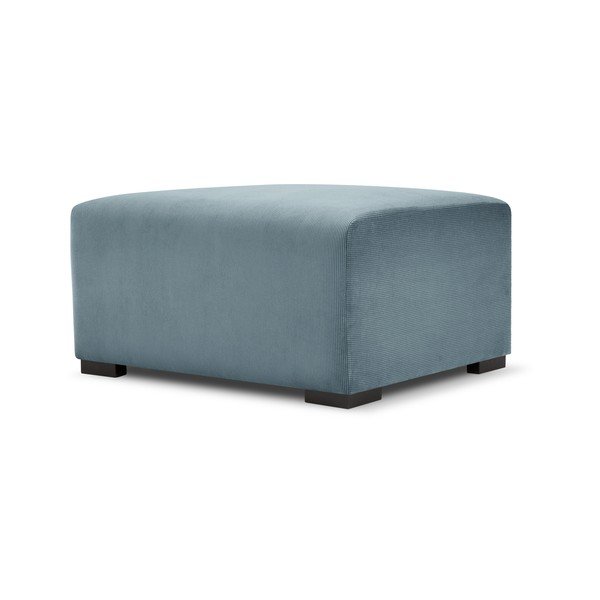 Svetlomodrý menčestrový puf Cosmopolitan Design Hobart