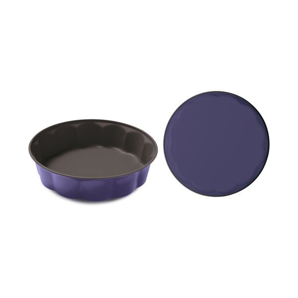 Fialová oceľová forma na tortu Guardini Bon Ton Fiorella, ø 26 cm-image-4