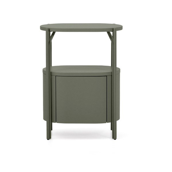 Zelená skrinka pod umývadlo 60x81 cm Arely – Kave Home