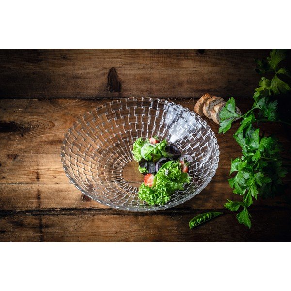 Misa z krištáľového skla Nachtmann Bossa Nova, ⌀ 30 cm-image-2