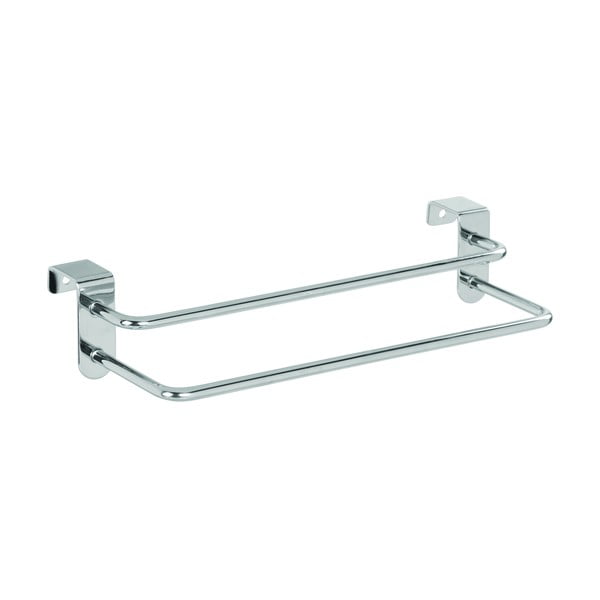Závesný držiak na utierky iDesign Metalo, 27 x 14 cm