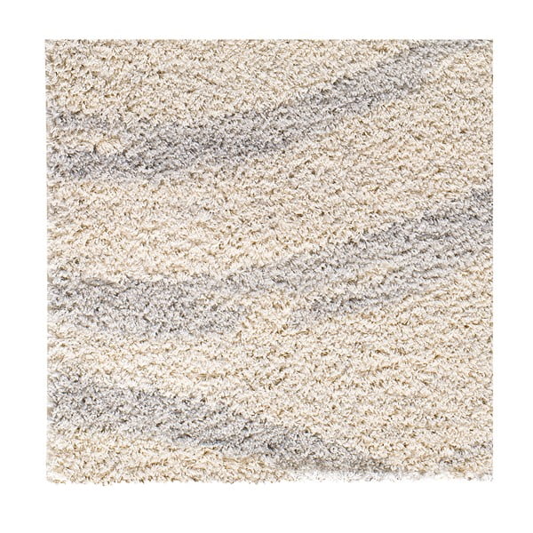 Koberec vo svetlosivej a krémovej farbe 133x190 cm Helia – Universal-image-2