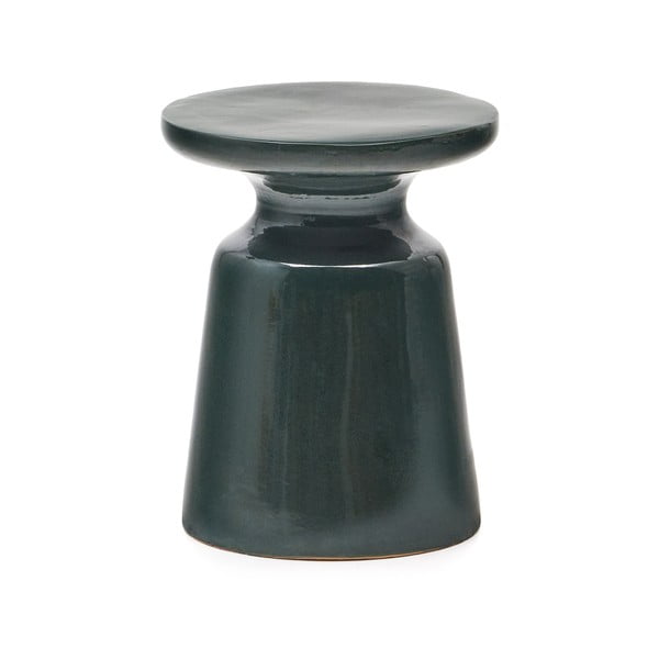 Keramický okrúhly záhradný odkladací stolík ø 41 cm Mesquida – Kave Home