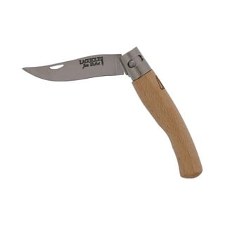 Multifunkčný nožík z antikoro ocele s rukoväťou z bukového dreva Jean Dubost