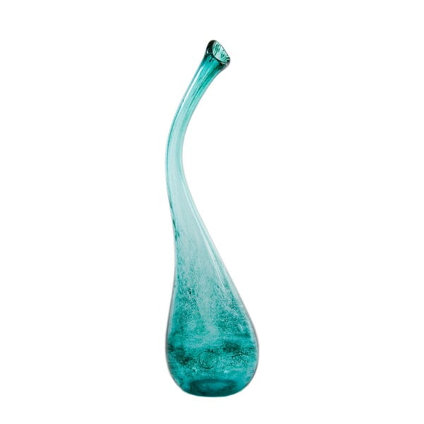 Labutia váza 55-60 cm, tyrkysová
