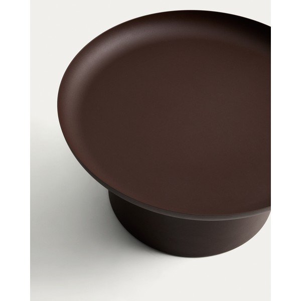 Kovový okrúhly Záhradný konferenčný stolík ø 70 cm Arcola – Kave Home-image-4
