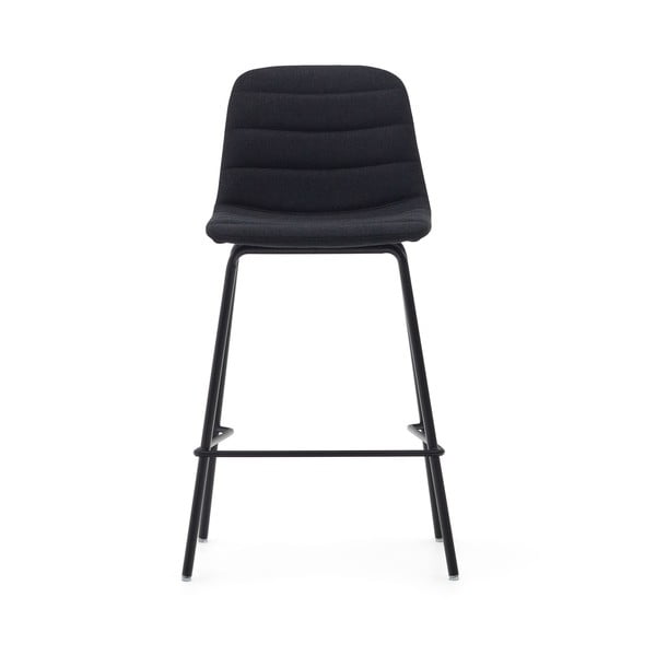 Čierne barové stoličky v súprave 2 ks 92,5 cm Zunilda – Kave Home-image-3