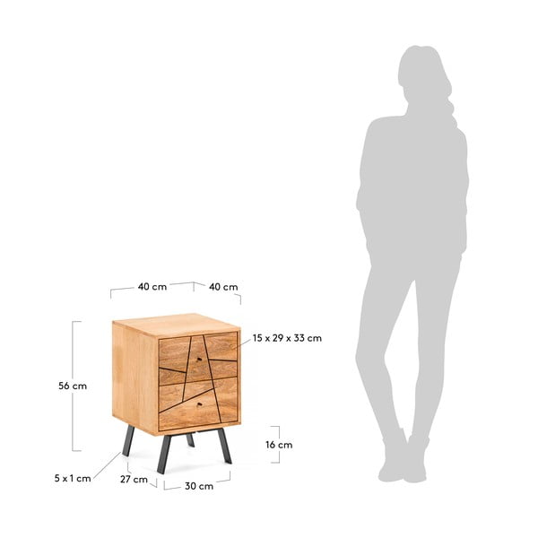 Nočný stolík z mangového dreva Kave Home Balia-image-4