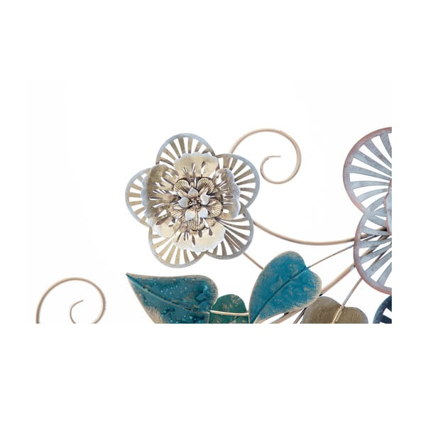 Kovová závesná dekorácia so vzorom kvetín Mauro Ferretti Campur -B-, 118 x 58 cm-image-4