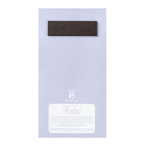 Magnetický zápisník s perom 70 stránok – Busy B-image-4