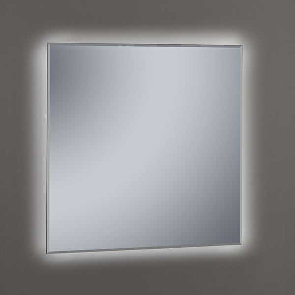 Zrkadlo s LED osvetlením Lateral, 80x80 cm