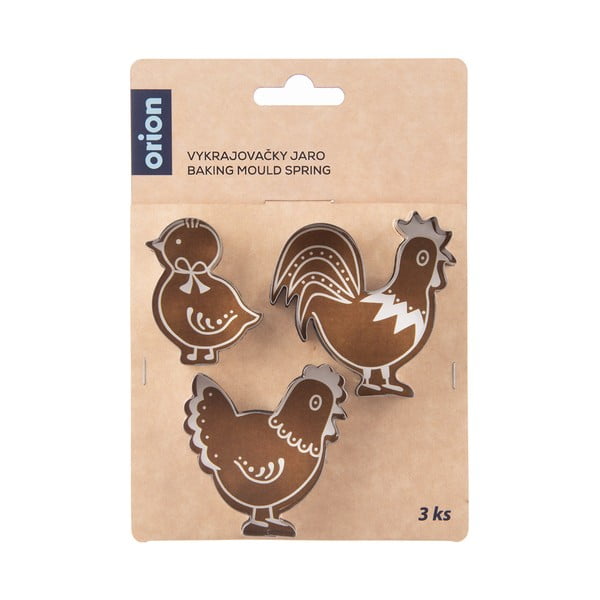 Formičky s veľkonočným motívom v súprave 3 ks – Orion-image-4