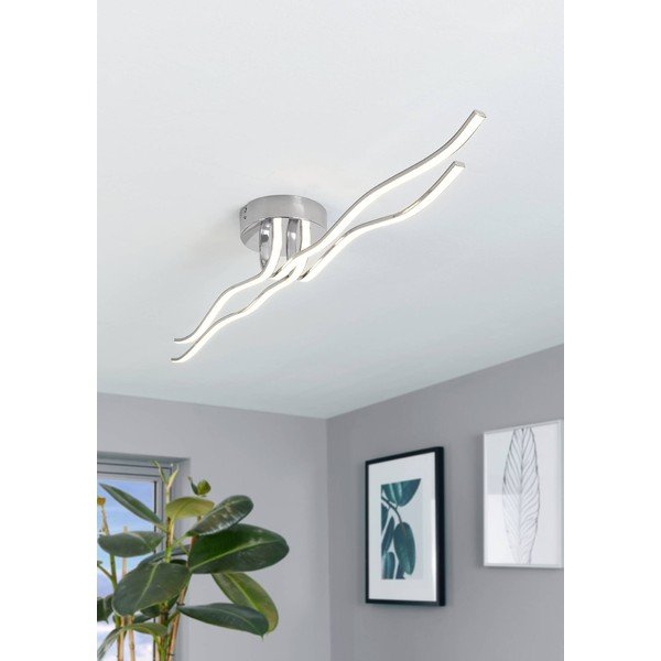 LED stropné svietidlo v striebornej farbe 16x108,5 cm RONCADE – EGLO-image-1