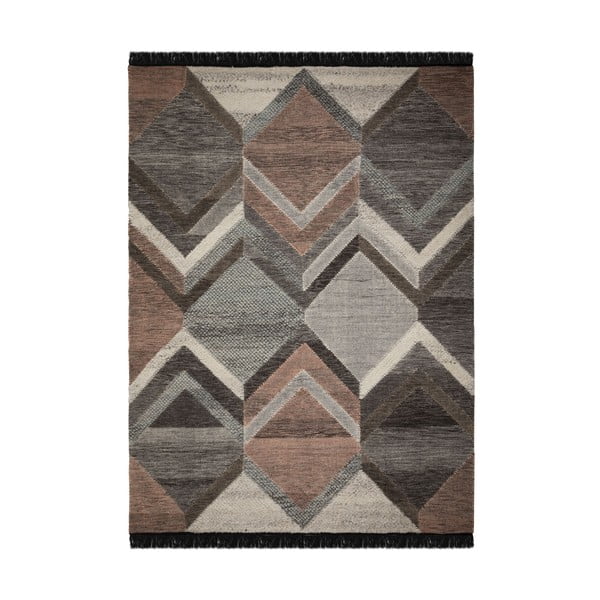 Sivý koberec Flair Rugs Piero, 160 x 230 cm