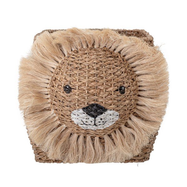 Detský kôš na hračky z prútia v prírodnej farbe 52x32x36 cm Harrison – Bloomingville Mini-image-2