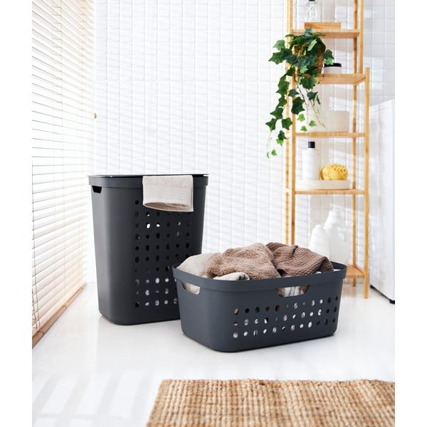 Plastový kôš na bielizeň 39 l Jona - Rotho-image-4