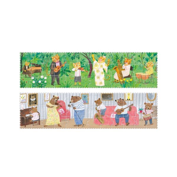 Vreckové puzzle lesná kapela Londji-image-1