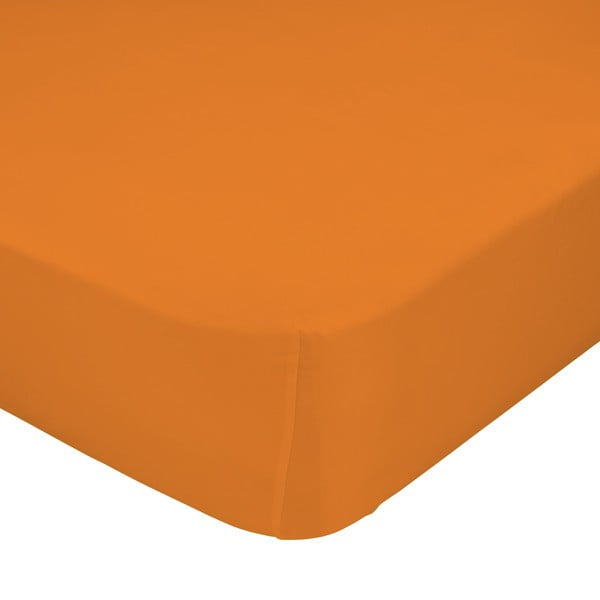 Oranžová elastická plachta HF Living Basic, 140 x 200 cm