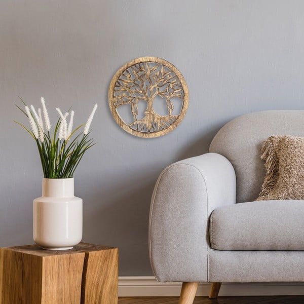 Drevená nástenná dekorácia Mango - Orion-image-1