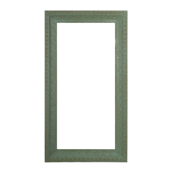 Zrkadlo v zelenom ráme Ixia Vintage