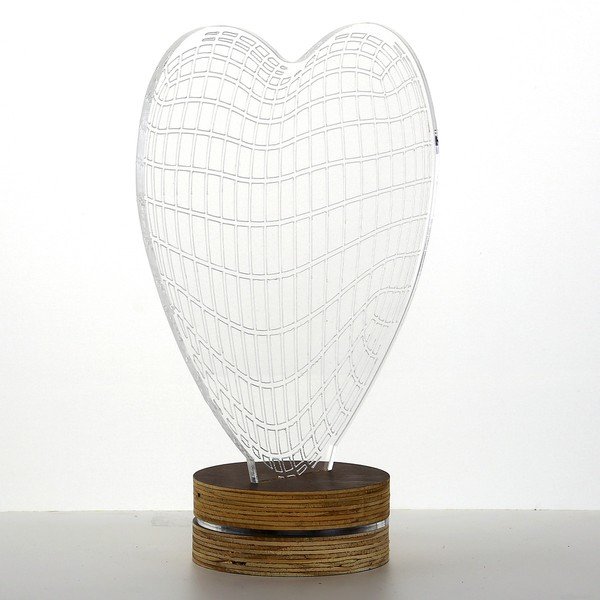 3D stolová lampa Heart-image-1