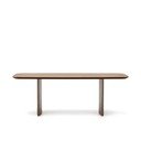 Hnedý jedálenský stôl v dekore orecha 100x240 cm Litto – Kave Home