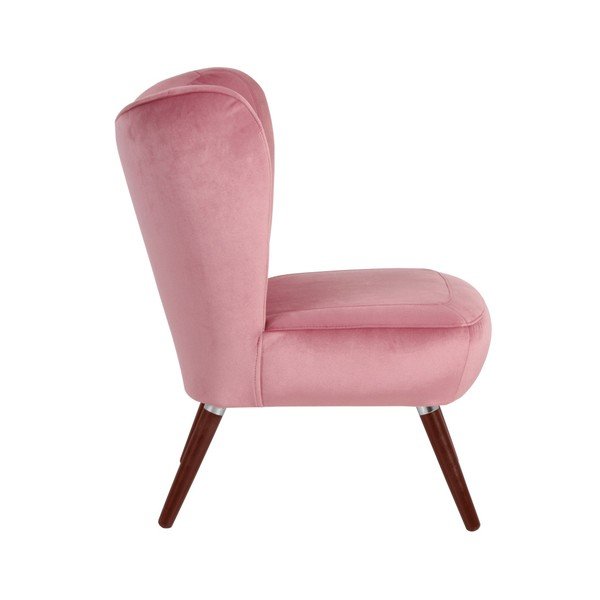 Ružové kreslo Max Winzer Sari Velvet-image-4